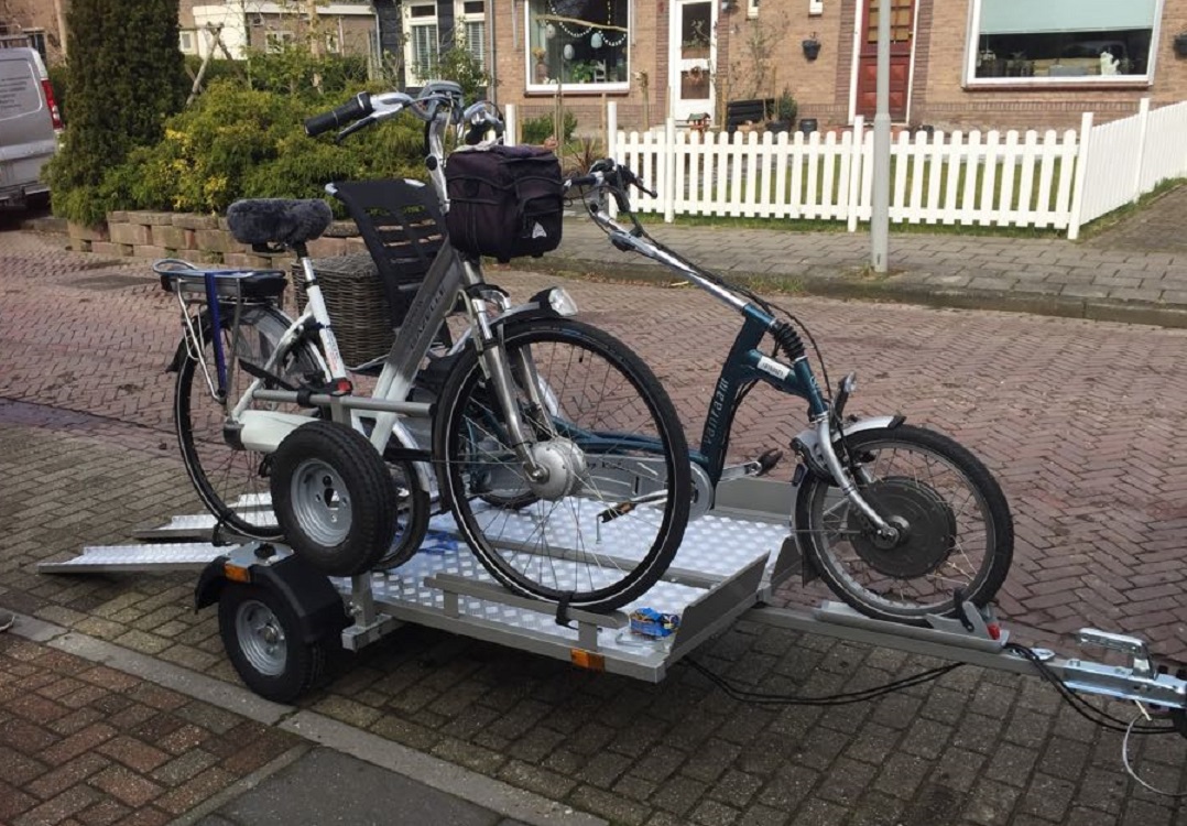 Trailer tbv Driewielfiets incl. lier