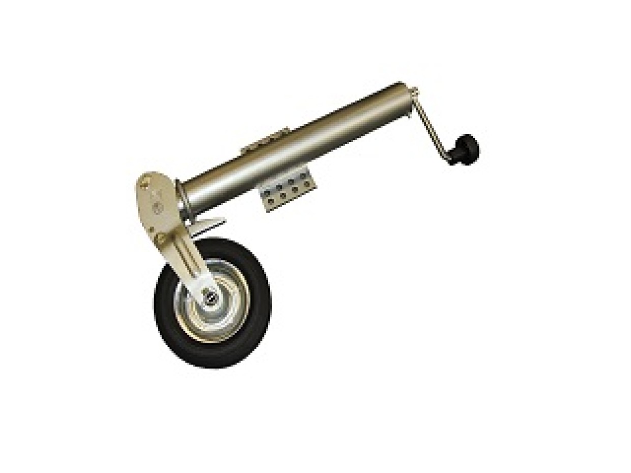 Winterhoff aanhanger neuswiel 60mm - Montage midden