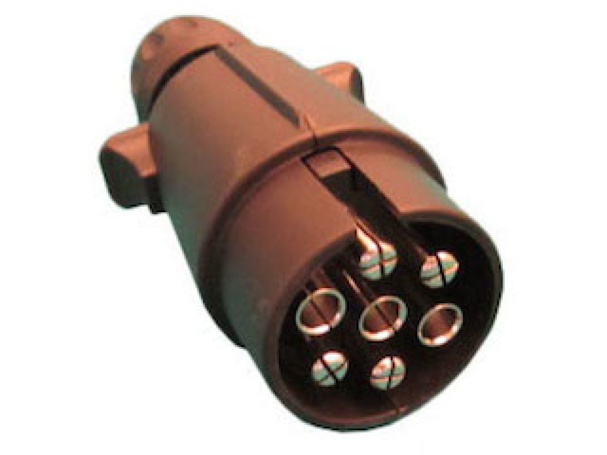 7-polige Aspock stekker - aanhangwagen