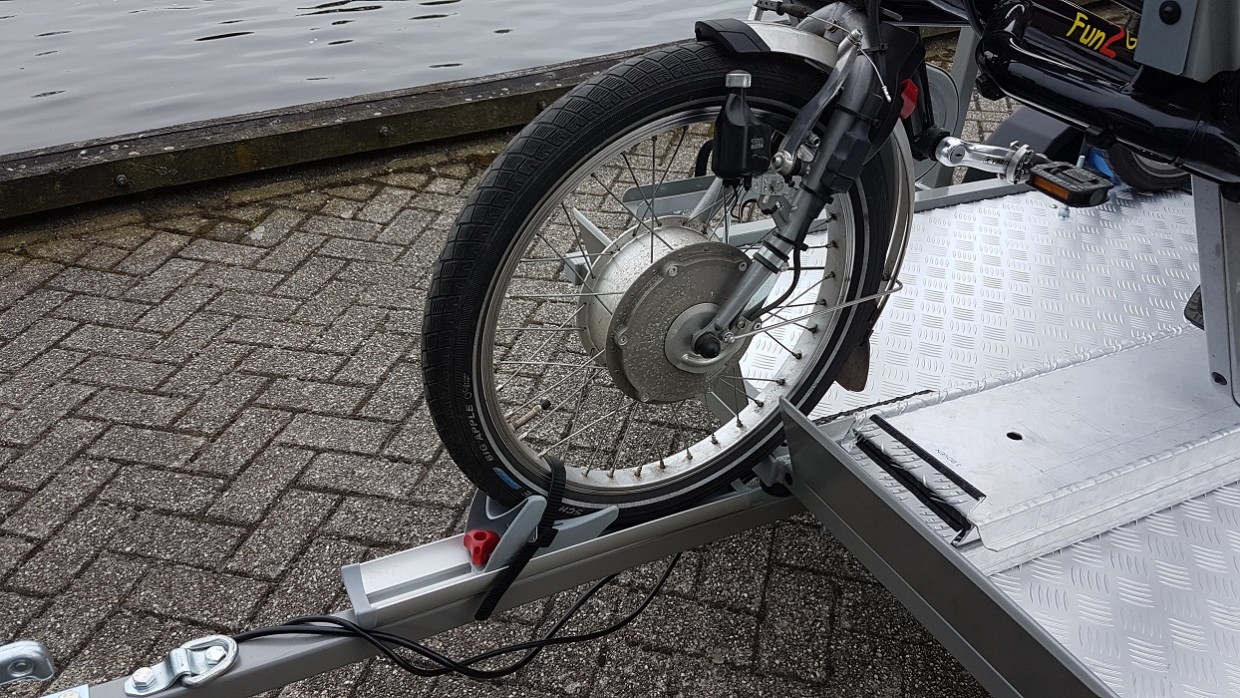 Trailer tbv Driewielfiets incl. lier