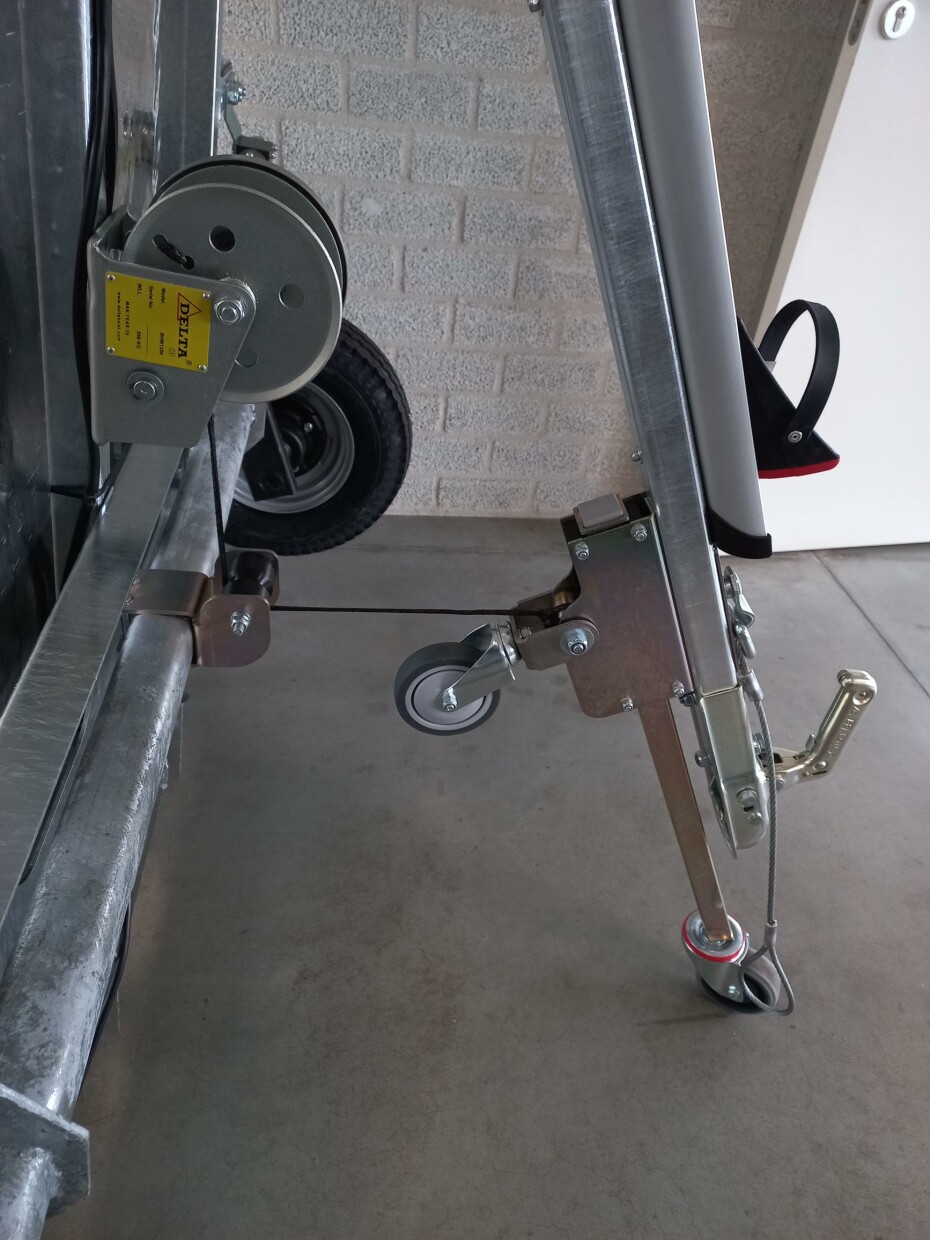 Trailer tbv Driewielfiets incl. lier